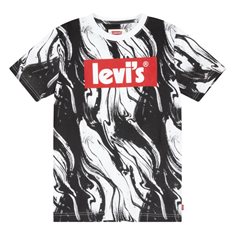 Levi´s T-Shirt 128-164 Svart/Vit